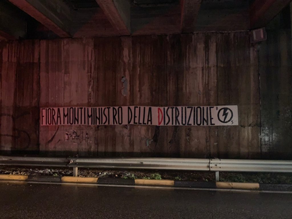 blocco studentesco azione contro ministro lorenzo finamonti greta ambiente distruzione cagliari