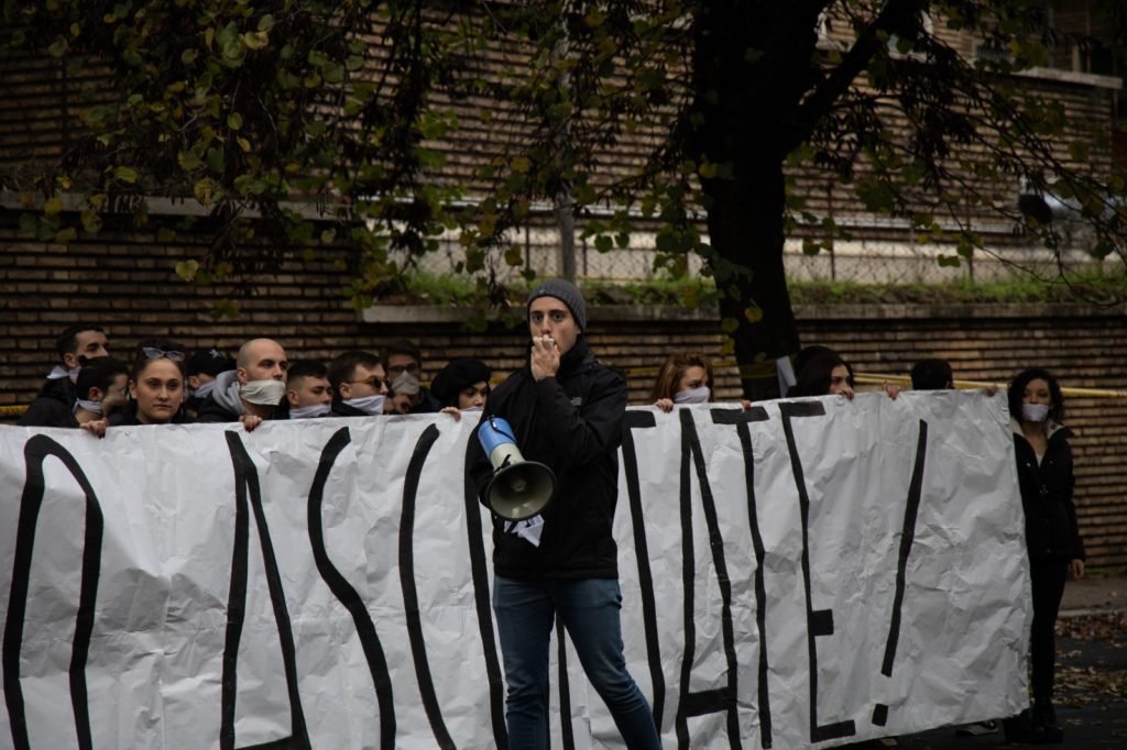 consulta provinciale studenti romani in protesta ministro fioramonti bavaglio