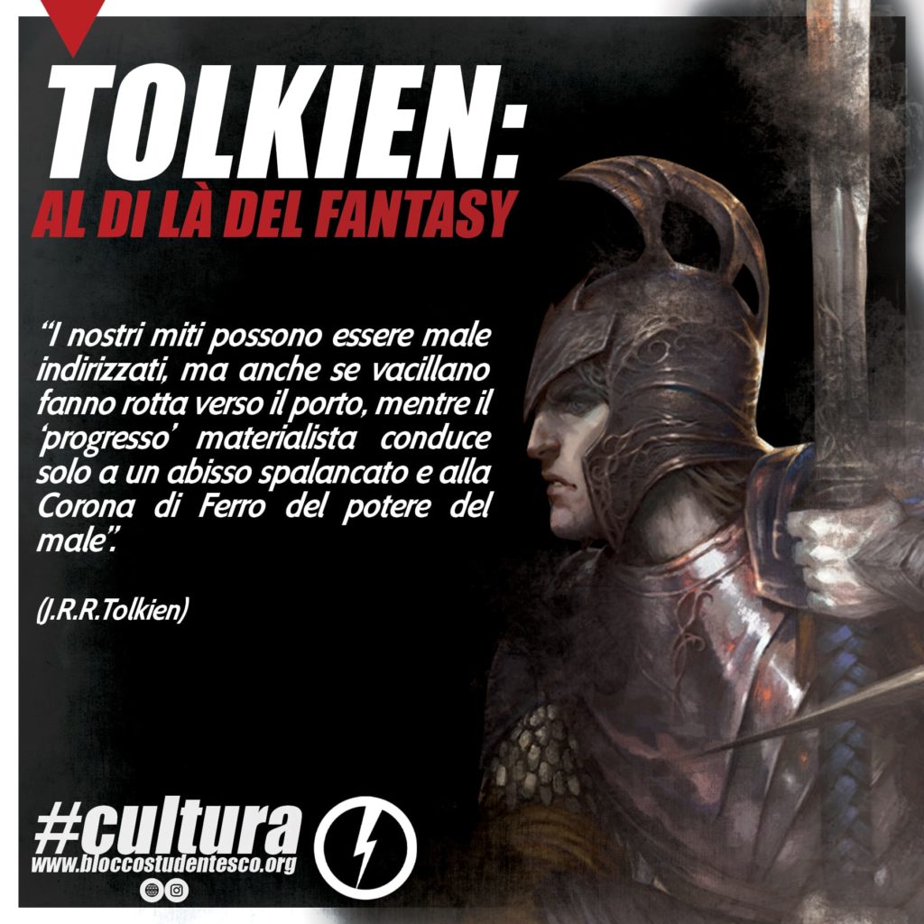 blocco studentesco tolkien mito fantasy cultura