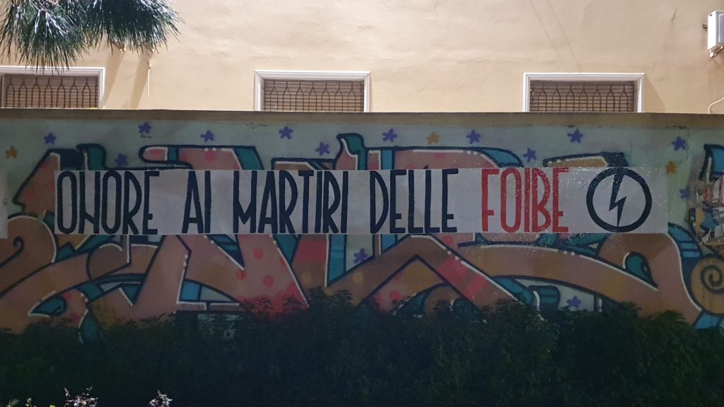 blocco studentesco 10 febbraio 2021 onore ai martiri delle foibe cagliari