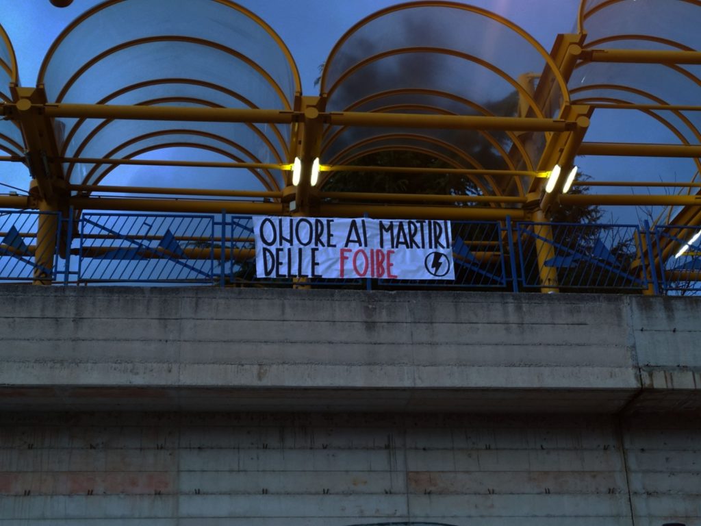 blocco studentesco 10 febbraio 2021 onore ai martiri delle foibe campobasso