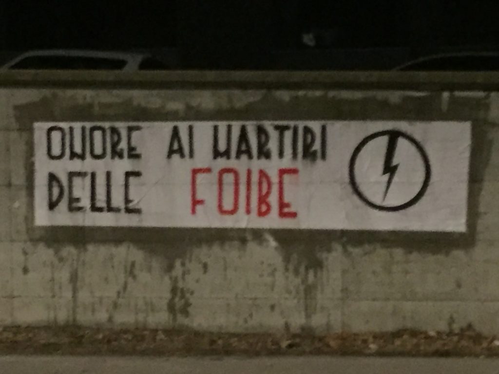 blocco studentesco 10 febbraio 2021 onore ai martiri delle foibe varese