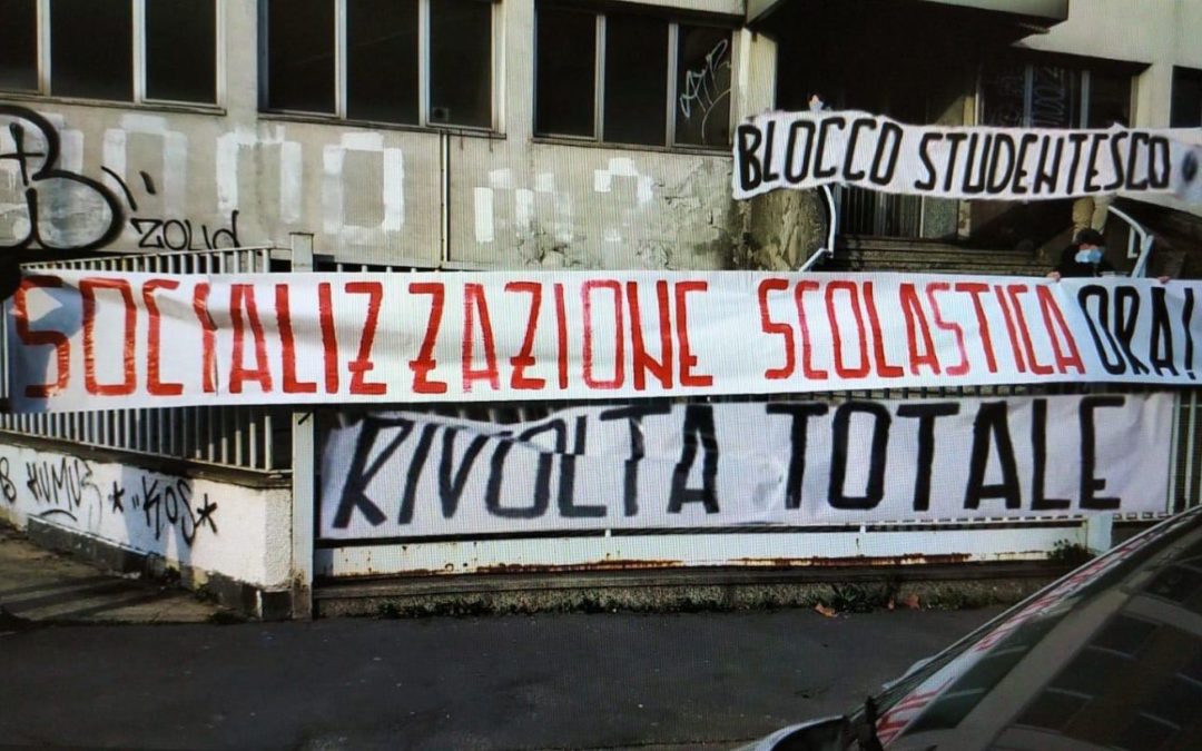 BLOCCO STUDENTESCO – SOCIALIZZAZIONE SCOLASTICA: RIFONDARE LA SCUOLA! CON GLI STUDENTI PER L’ITALIA