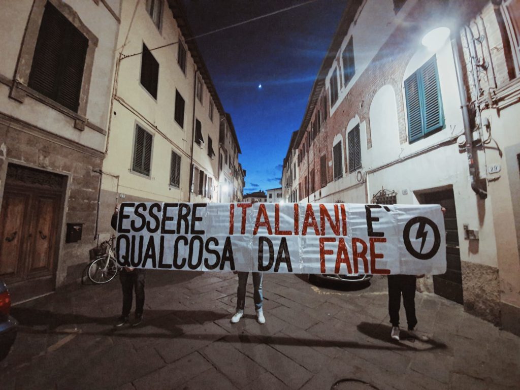 blocco studentesco 17 3 essere italiani qualcosa da fare lucca