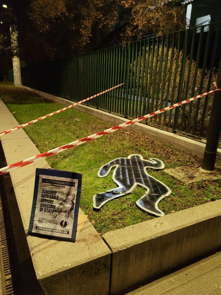 blocco studentesco fvg 1-12 protesta suicidio giovanile pordenone